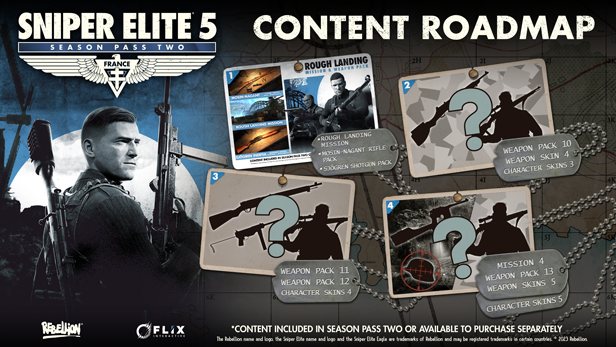 《狙击精英5》第二年季票新DLC上线 包含新战役任务