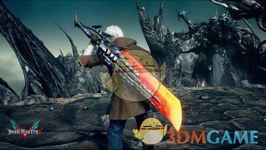 《鬼泣5》魂魄斩苍炎斧武器外观MOD