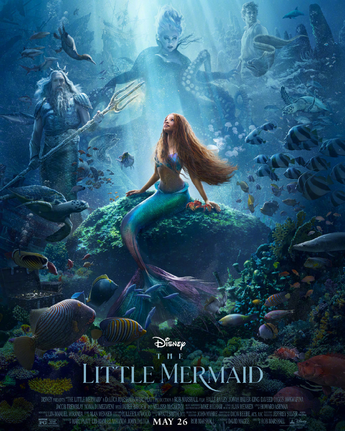 《小美人鱼》正式预告 5月26日北美上映