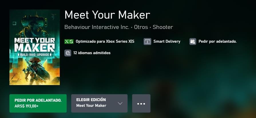 黎明杀机开发商新作《遇见造物主》Xbox阿区临时工定价 仅需6.5元 二次世界 第2张