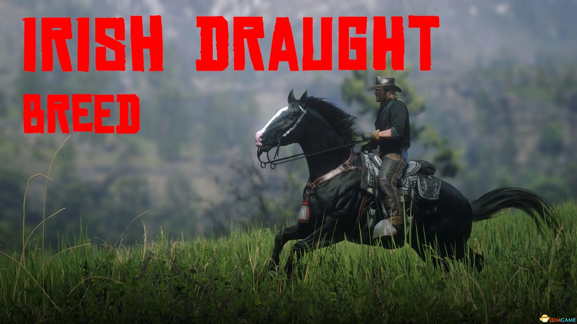 《荒野大镖客2》Irish Draught爱尔兰挽马MOD