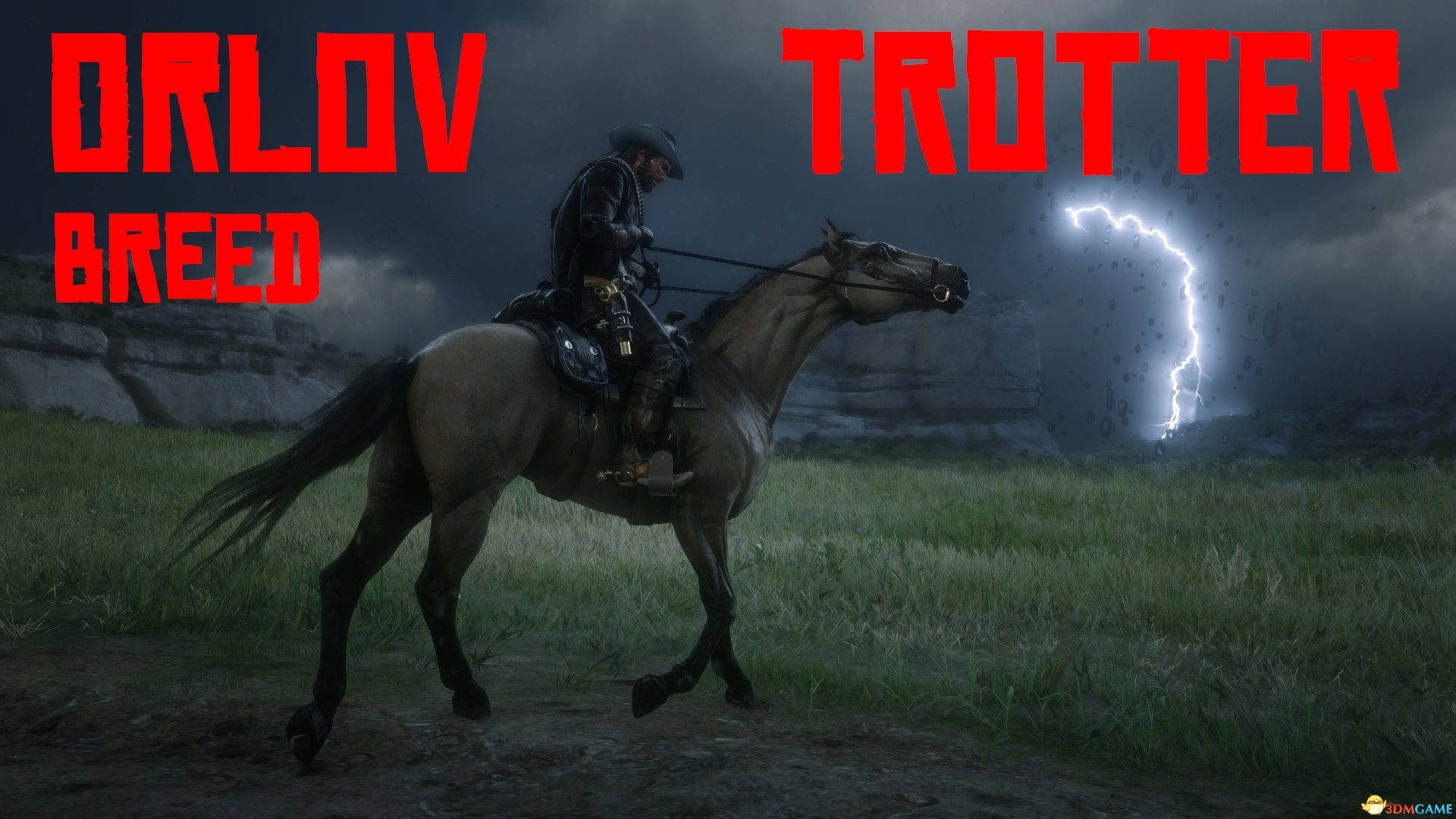 《荒野大镖客2》Orlov Trotter替换荷兰温血马MOD