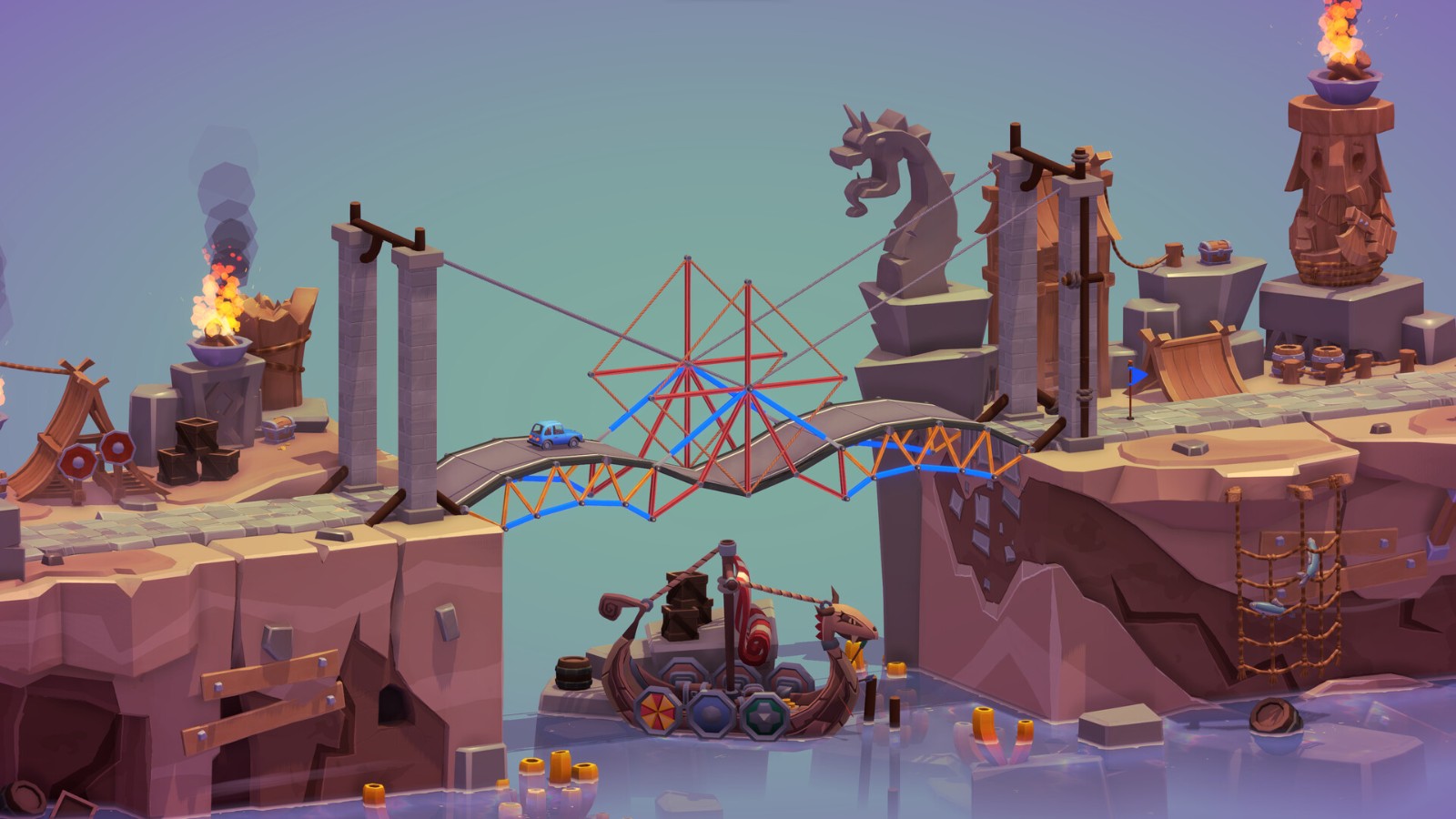 造桥鬼才第三代 《桥梁建筑师3》5月31日Steam发售 二次世界 第3张