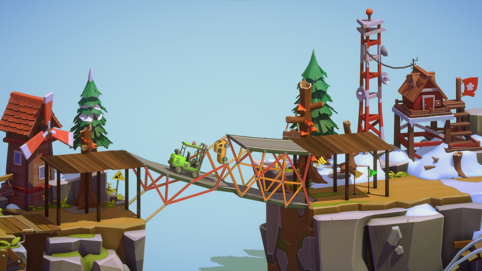 造桥鬼才第三代 《桥梁建筑师3》5月31日Steam发售 二次世界 第4张