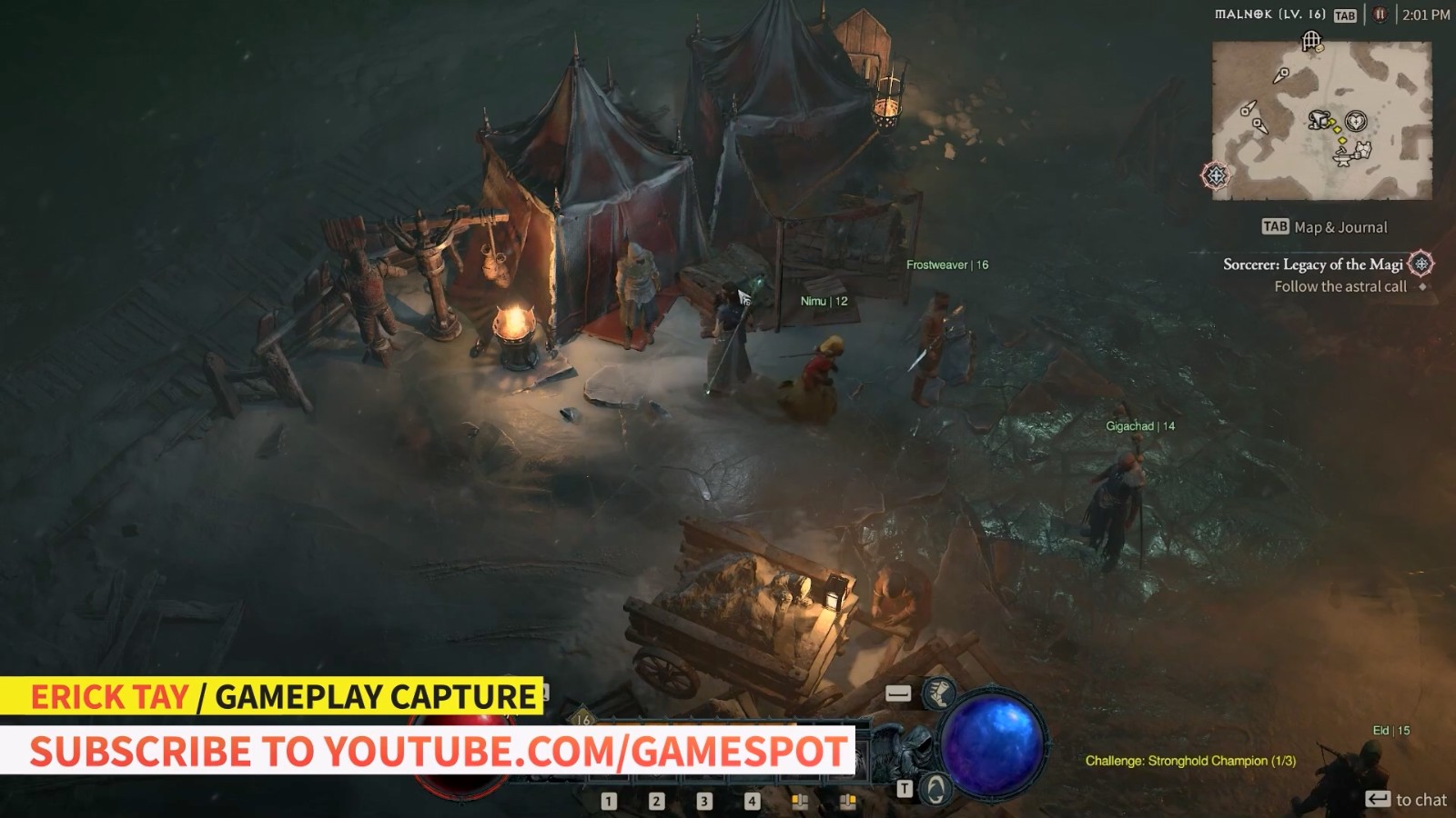 《暗黑破坏神4》BETA公测17分钟开头游玩视频