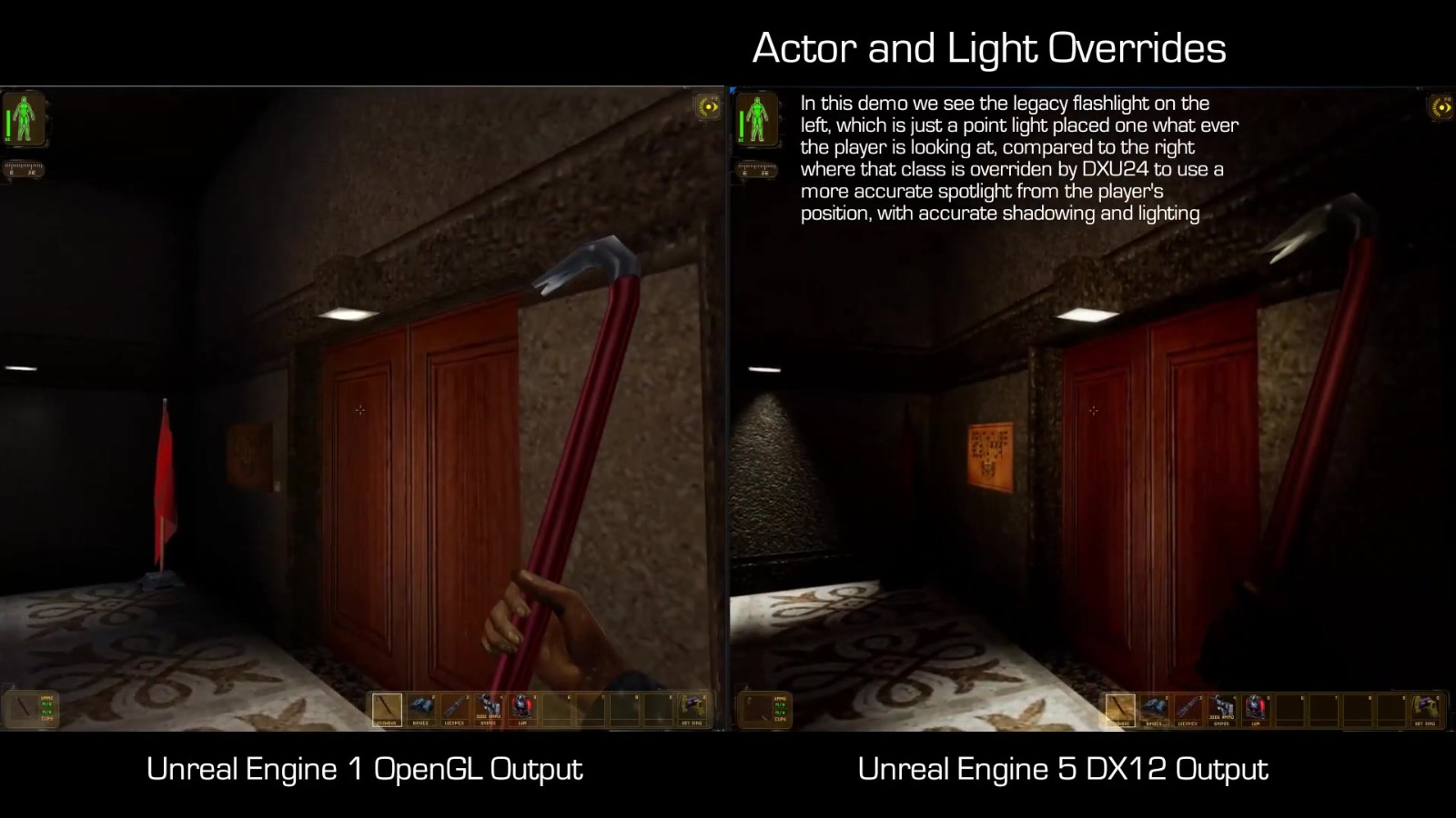 虚幻5自制《杀出重围》HD复刻版开发视频