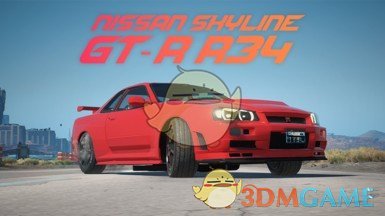 《赛博朋克2077》桑尼GT-R R34MOD