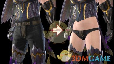 《怪物猎人：崛起》MadyHeim的堕天防具MOD