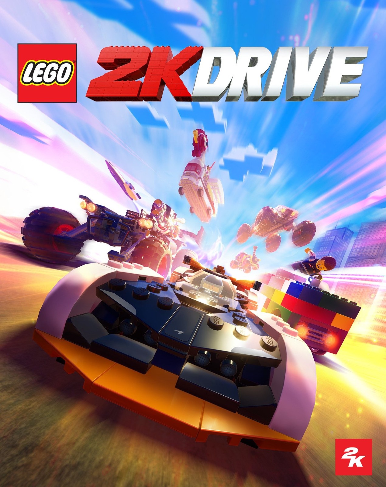 开放世界竞速冒险《乐高2K驾驶》面向全平台公布