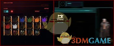 《赛博朋克2077》DBRV的Co虚拟商店MOD