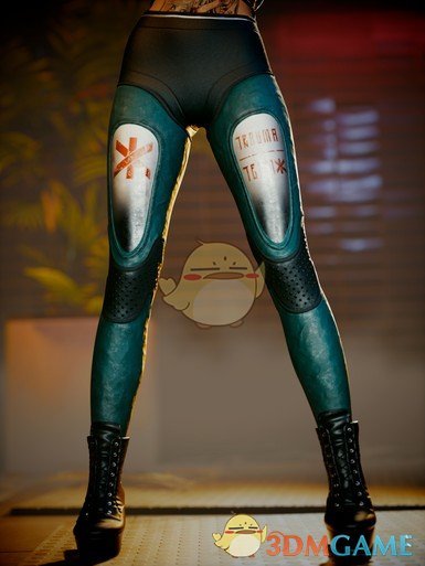 《赛博朋克2077》TECHTOPIA概念长裤MOD