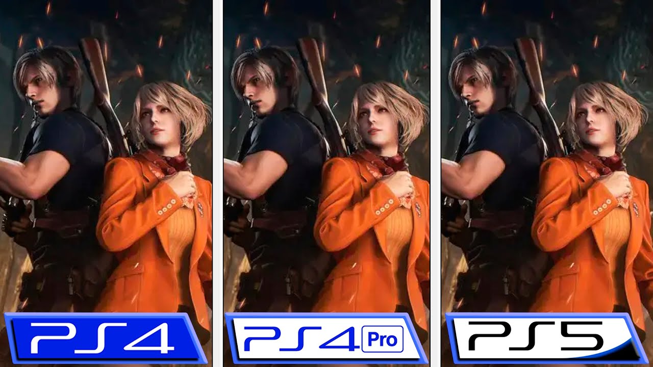 《死化危缓4：重制版》PS4版与PS5版视频对比