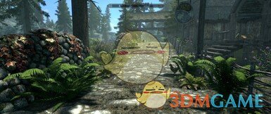 《上古卷轴5：天际重制版》Skyrim3D树木和植物-仅限蕨类植物MOD