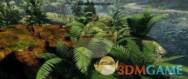 《上古卷轴5：天际重制版》Skyrim3D树木和植物-仅限蕨类植物MOD