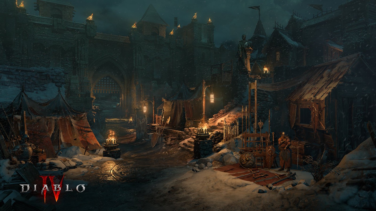《暗黑4》加载界面截图 玩家在游戏里死亡时就会看见