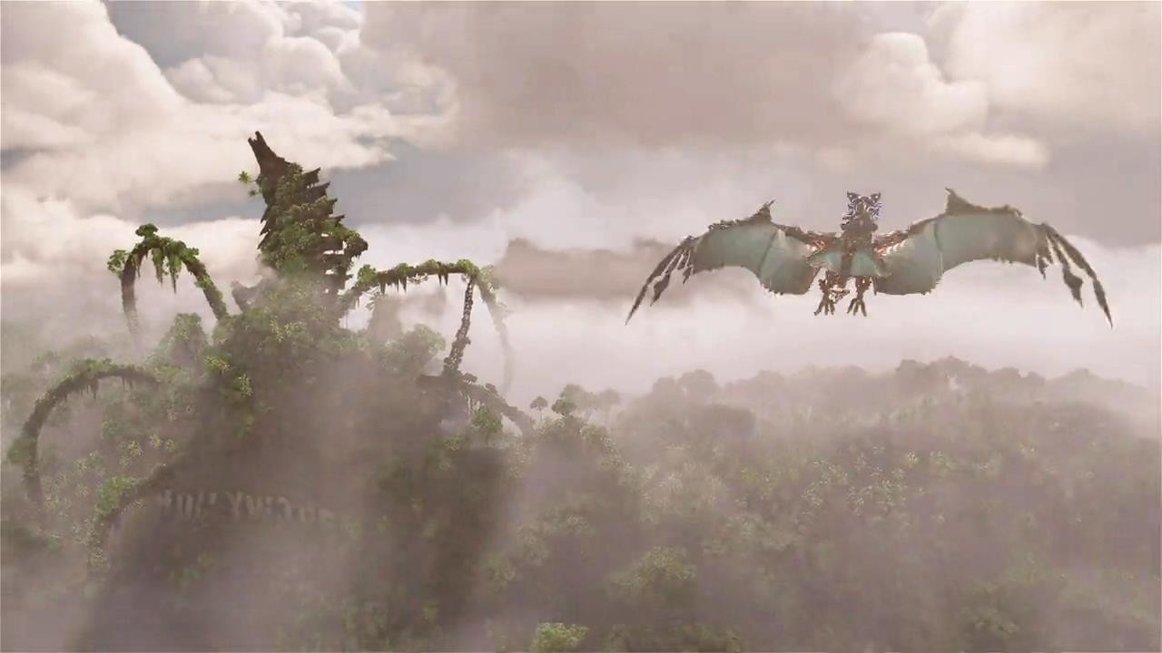 《地平线：西之绝境》DLC新机械兽视频 能上天入海