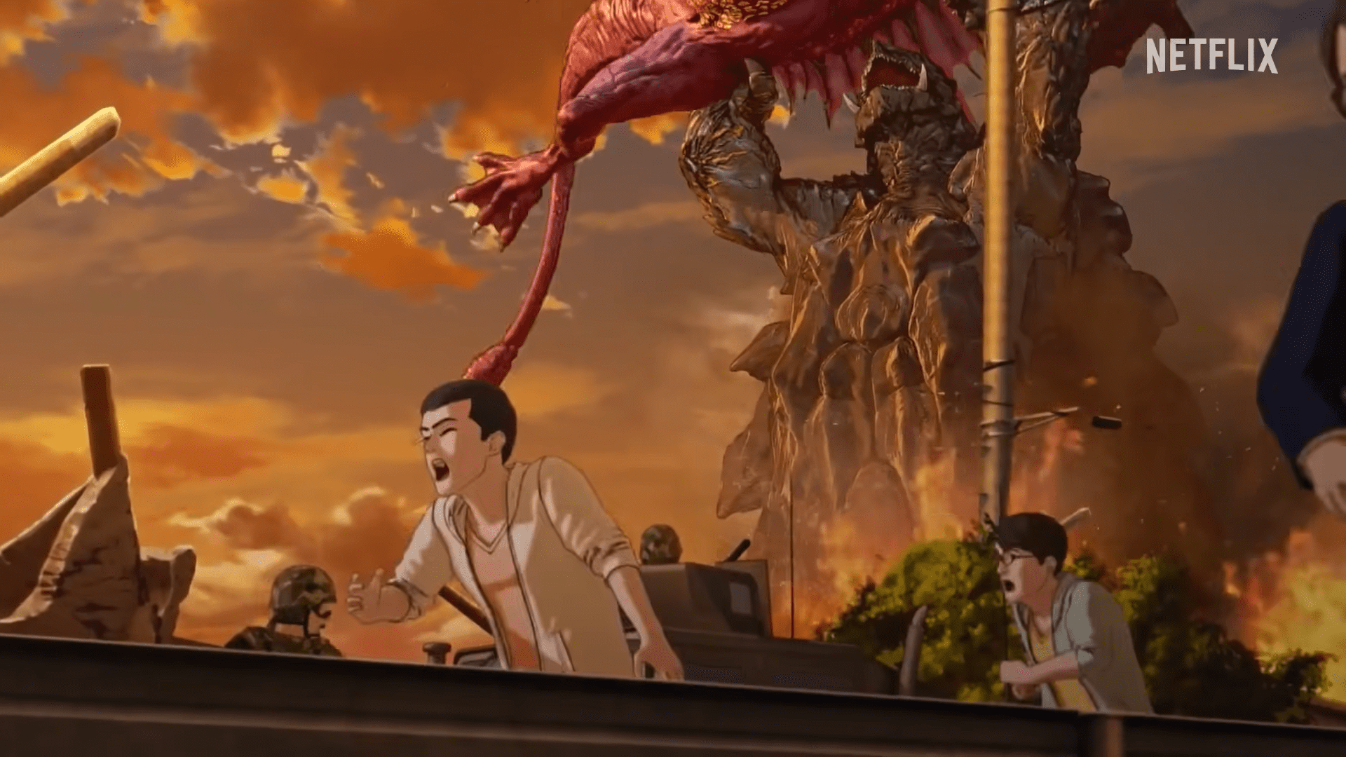 网飞动画《大怪兽卡美拉 重生》正式预告公开-C3动漫网