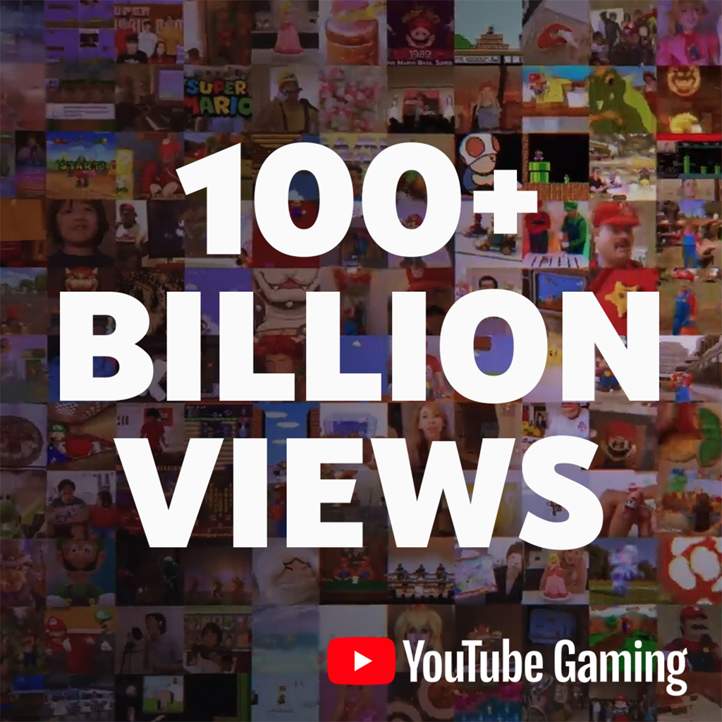 YouTube马里奥内容播放量已超1000亿次 每20秒就有一个新视频