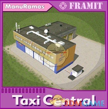 《城市：天际线》小型出租车中心MOD
