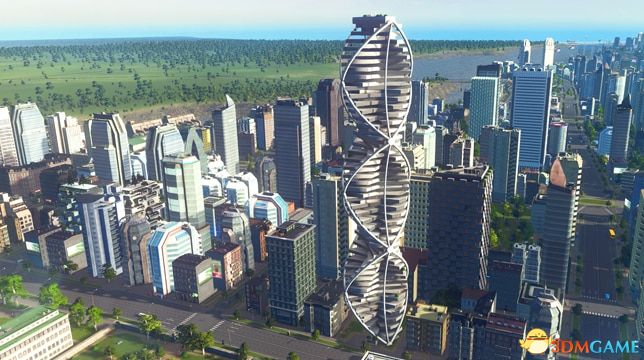 《城市：天际线》未来派基肖公寓塔楼MOD