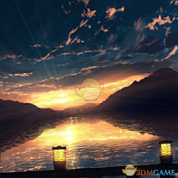 《Wallpaper Engine》河畔夕阳高清动态壁纸