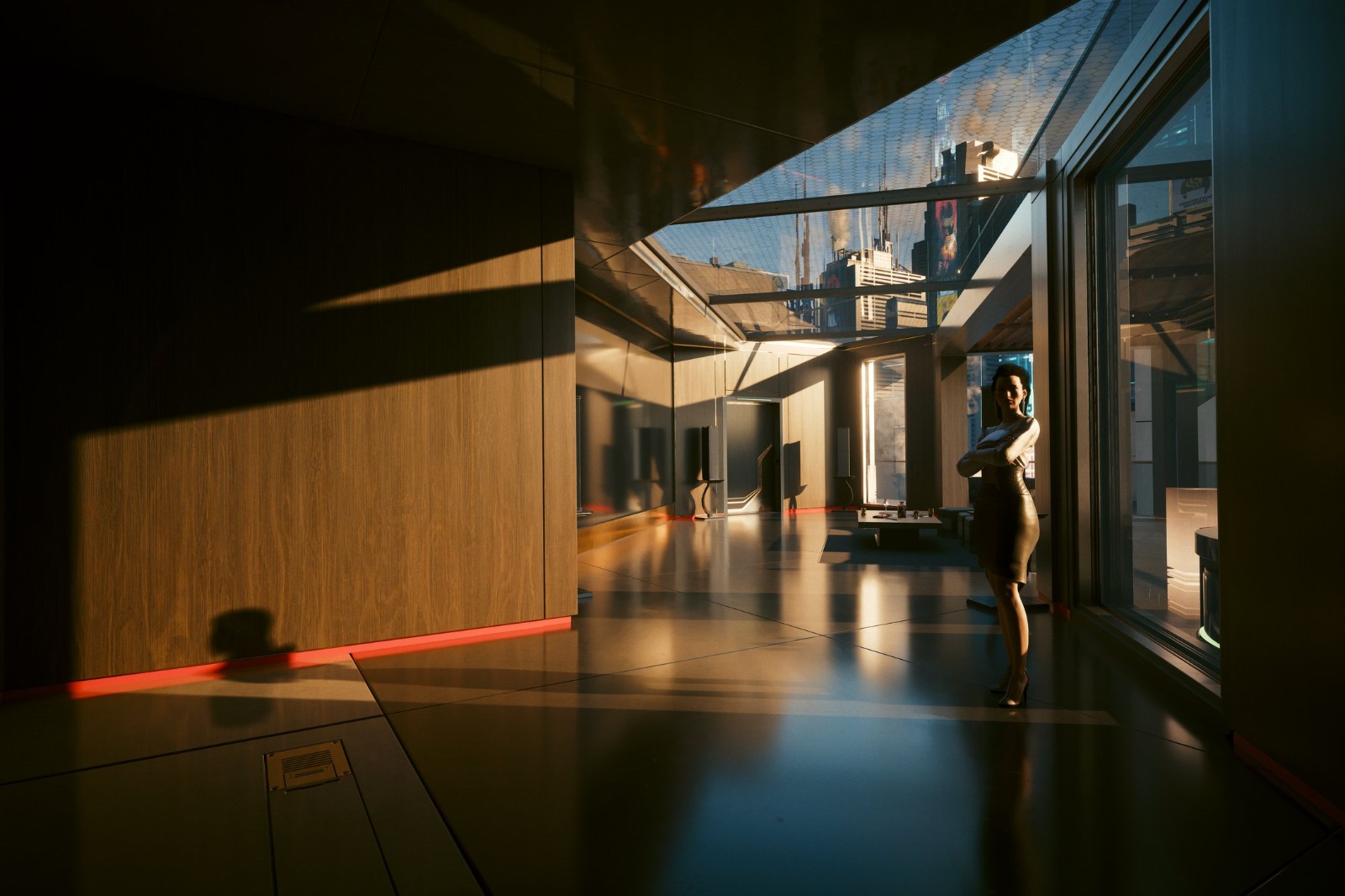 《赛博朋克2077》超速光追模式实机截图 画面惊艳
