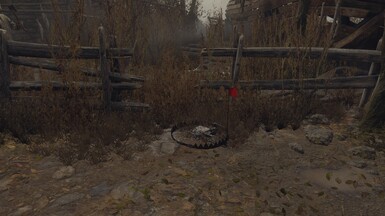 《生化危机4：重制版》带有红旗的捕熊夹MOD