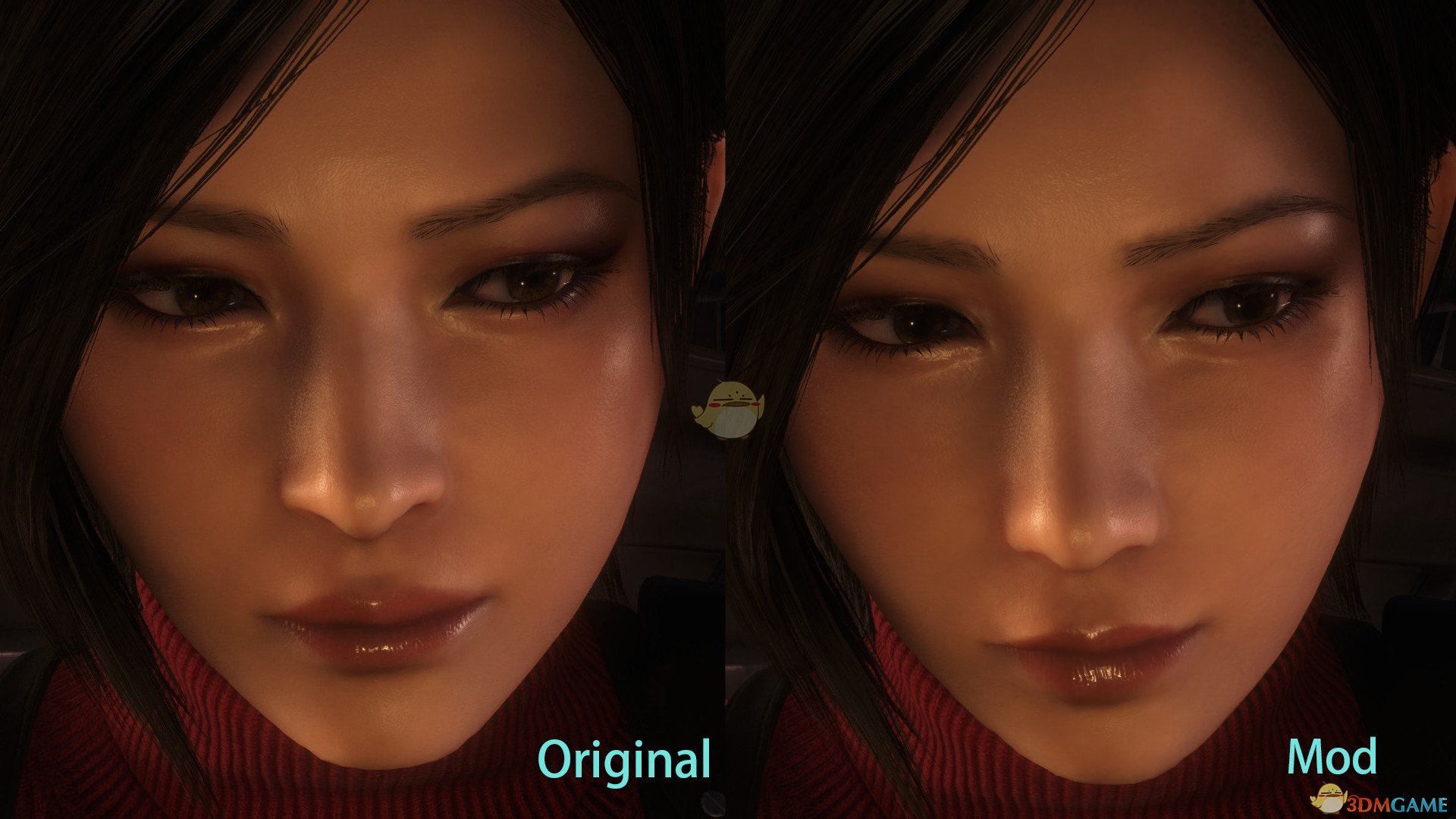 《生化危机4:重制版》更好看的艾达头模MOD