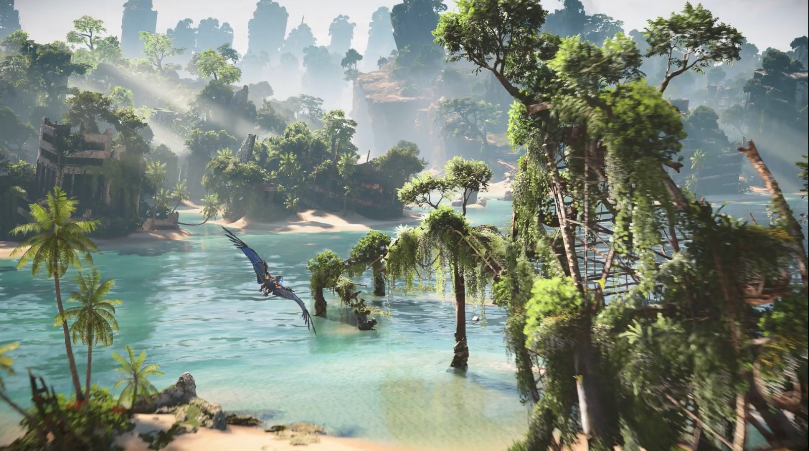 《地平线：西之绝境》DLC“燃烧海岸”发售宣传片