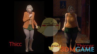 《生化危机4：重制版》丰腴优雅的阿什莉MOD