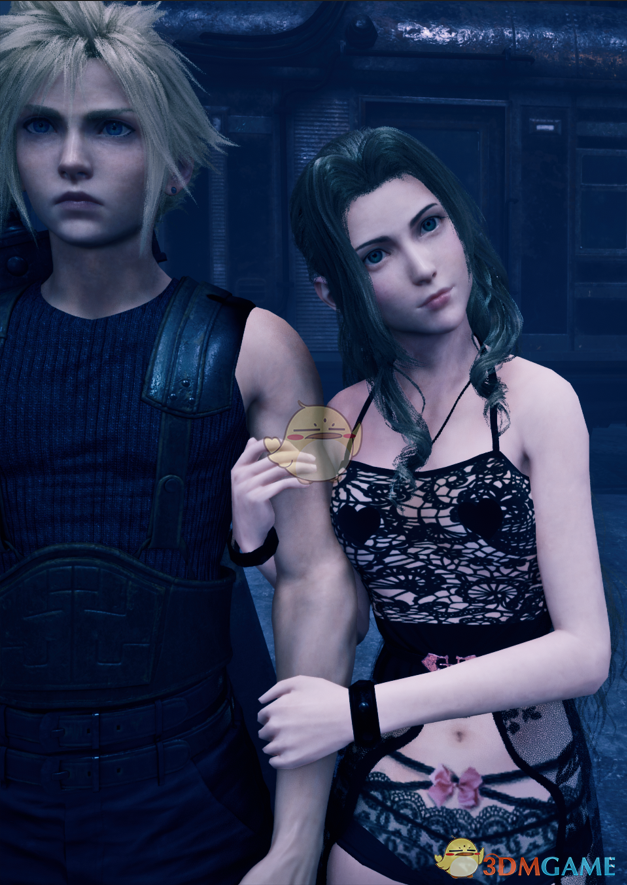 《最终幻想7：重制版》爱丽丝的适合性感蕾丝镂空内衣MOD