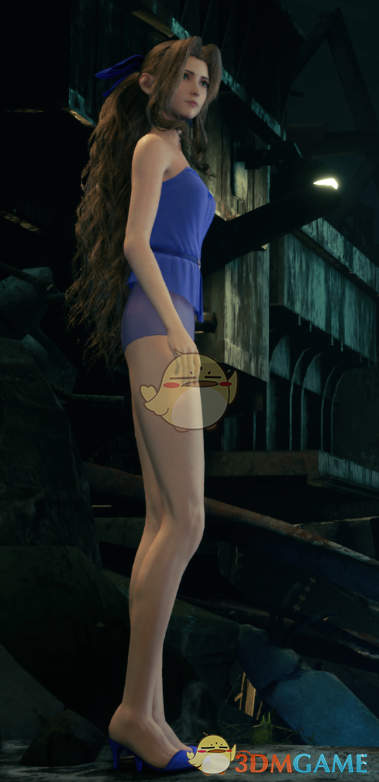 《最终幻想7：重制版》爱丽丝的蓝色薄纱泳衣MOD