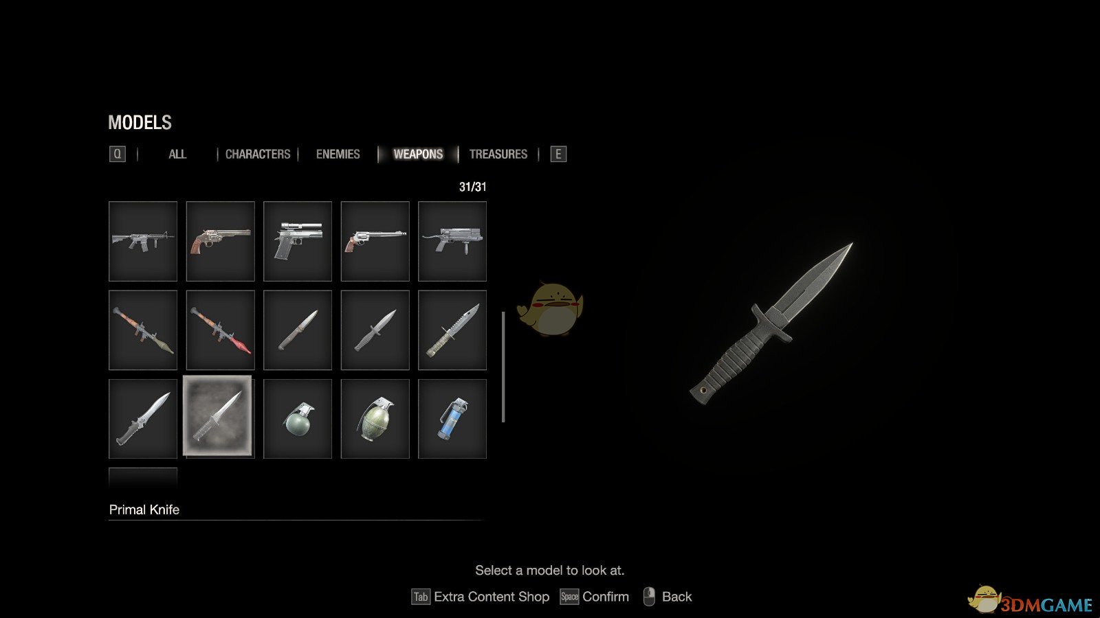 《生化危机4：重制版》刀具定制MOD