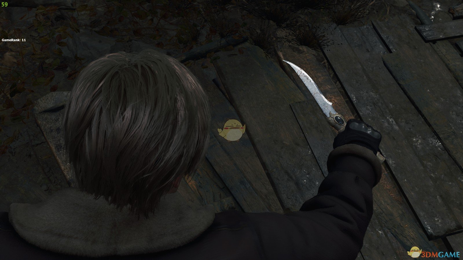 《生化危机4：重制版》剔骨刀替换初始小刀MOD