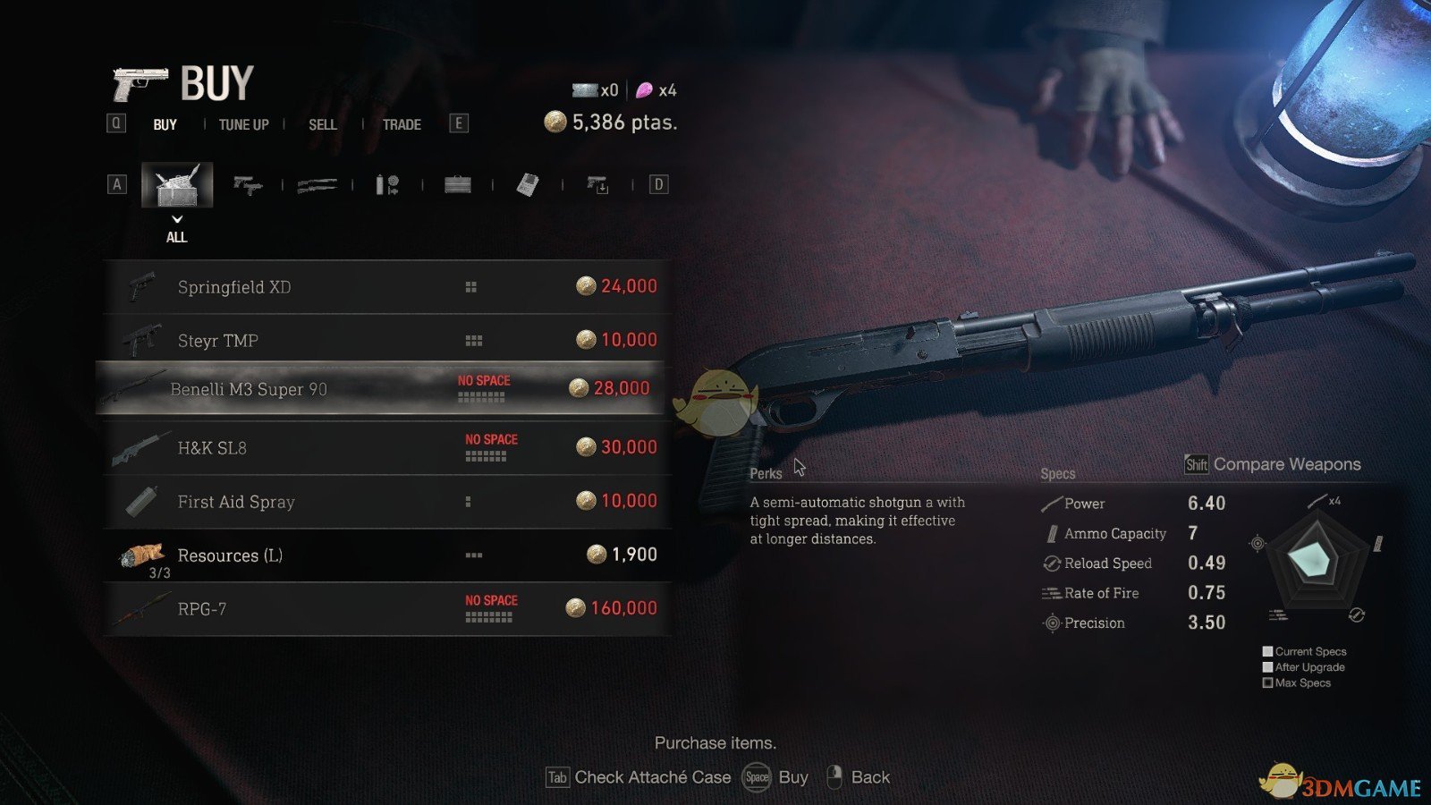 《生化危机4：重制版》防暴霰弹枪改造MOD