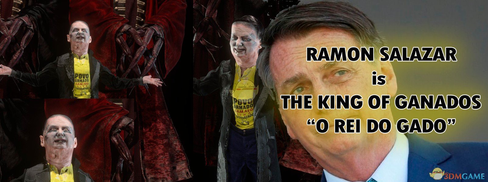 《生化危机4：重制版》博尔索纳罗取代拉蒙·萨拉扎MOD