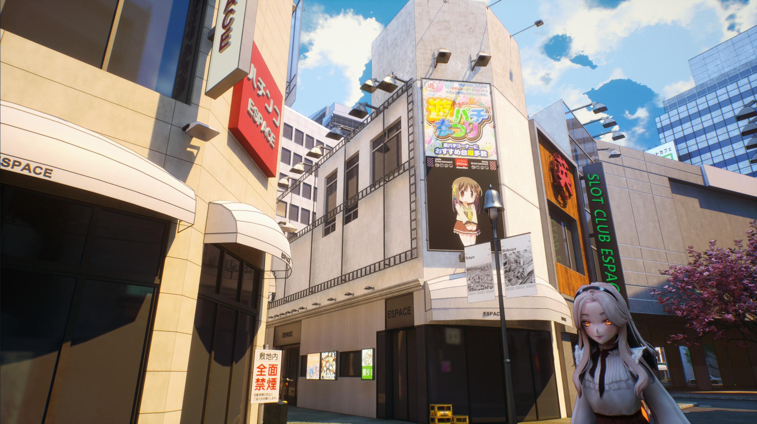 在这个免费虚幻5 Demo中 你可以探索动漫化的东京 二次世界 第8张