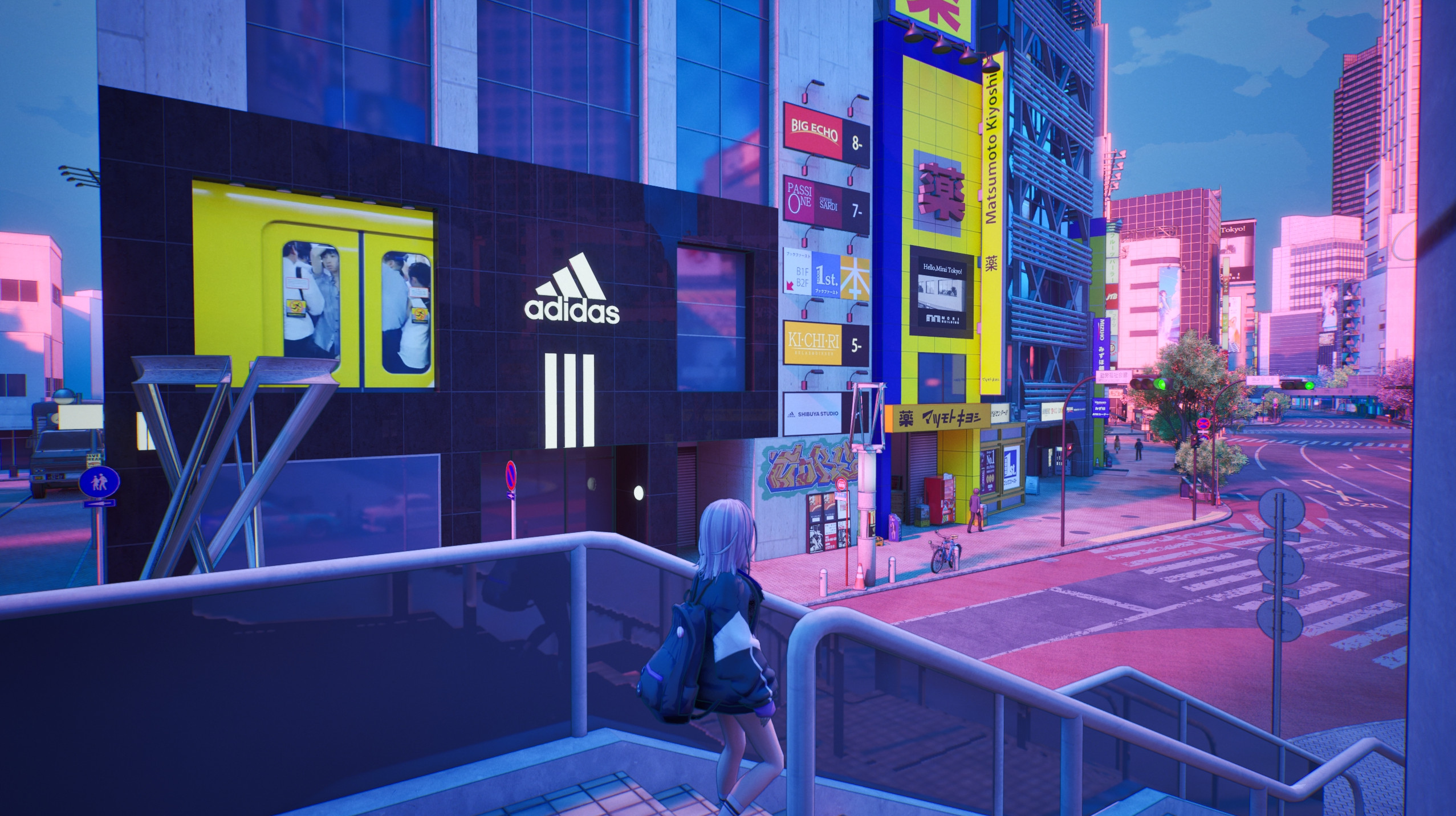在这个免费虚幻5 Demo中 你可以探索动漫化的东京 二次世界 第10张