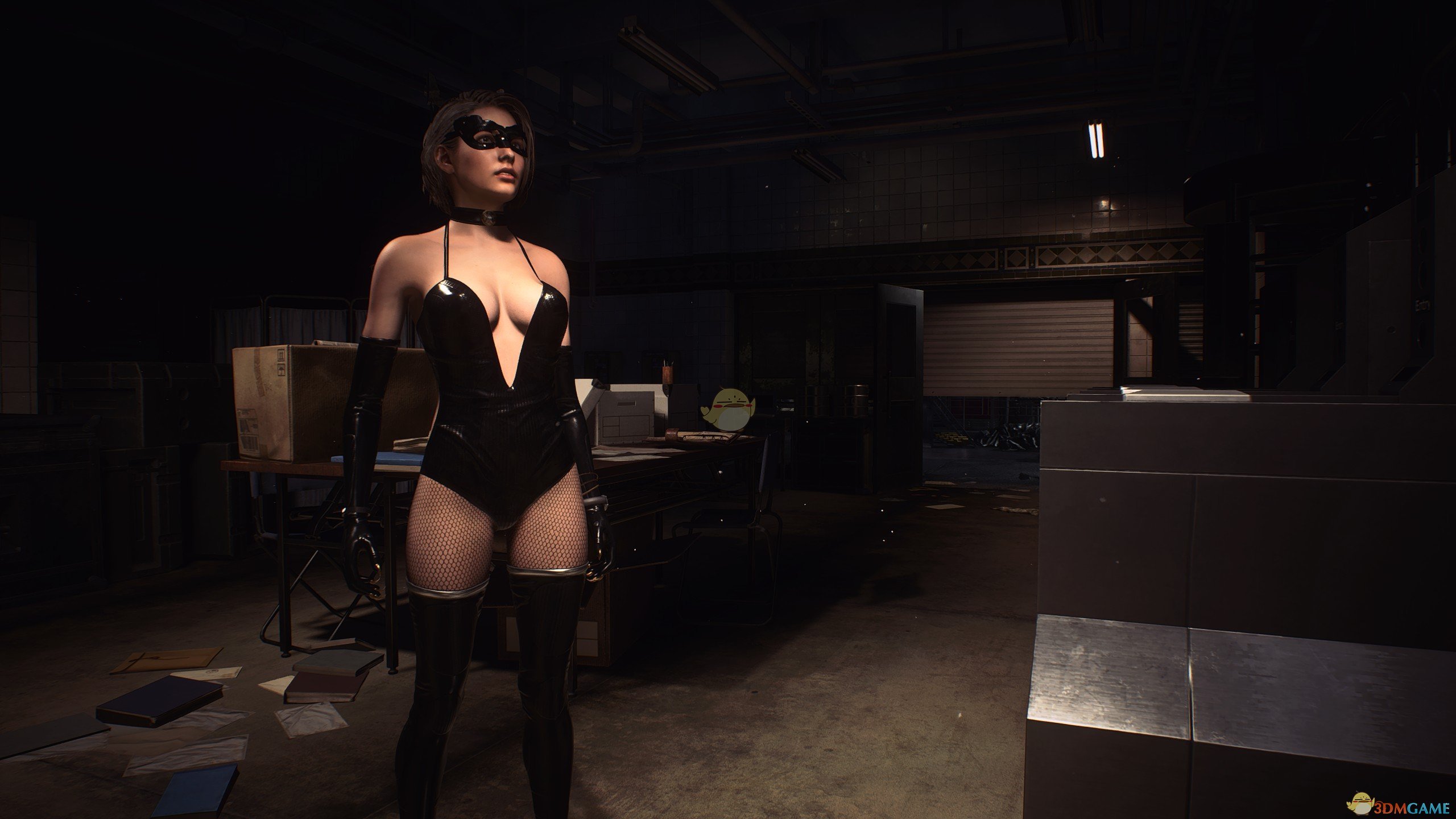 《生化危机3：重制版》黑丝猫女服饰MOD