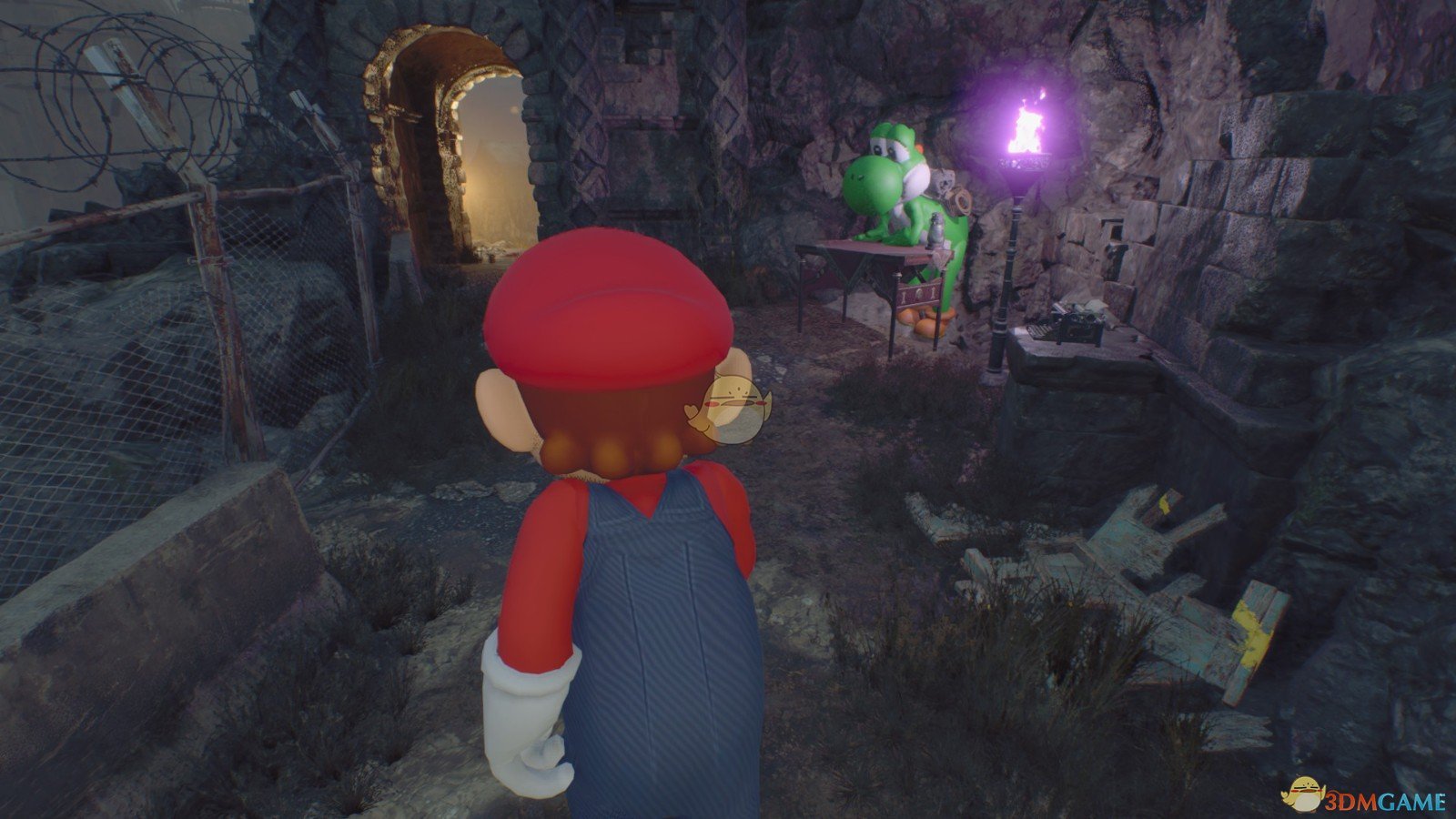 《生化危机4：重制版》商人耀西外观MOD