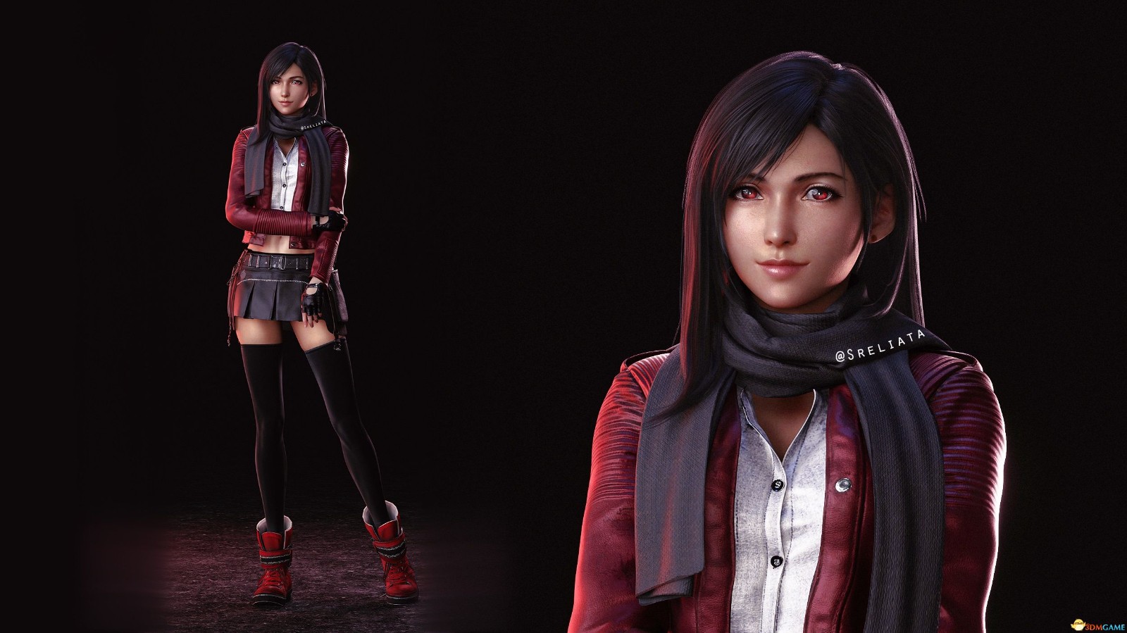 《最终幻想7：重制版》生化危机风格的蒂法MOD