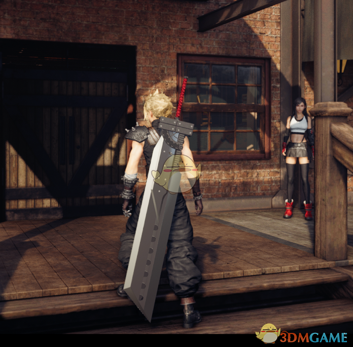 《最终幻想7：重制版》Gantz79的别致合体剑MOD