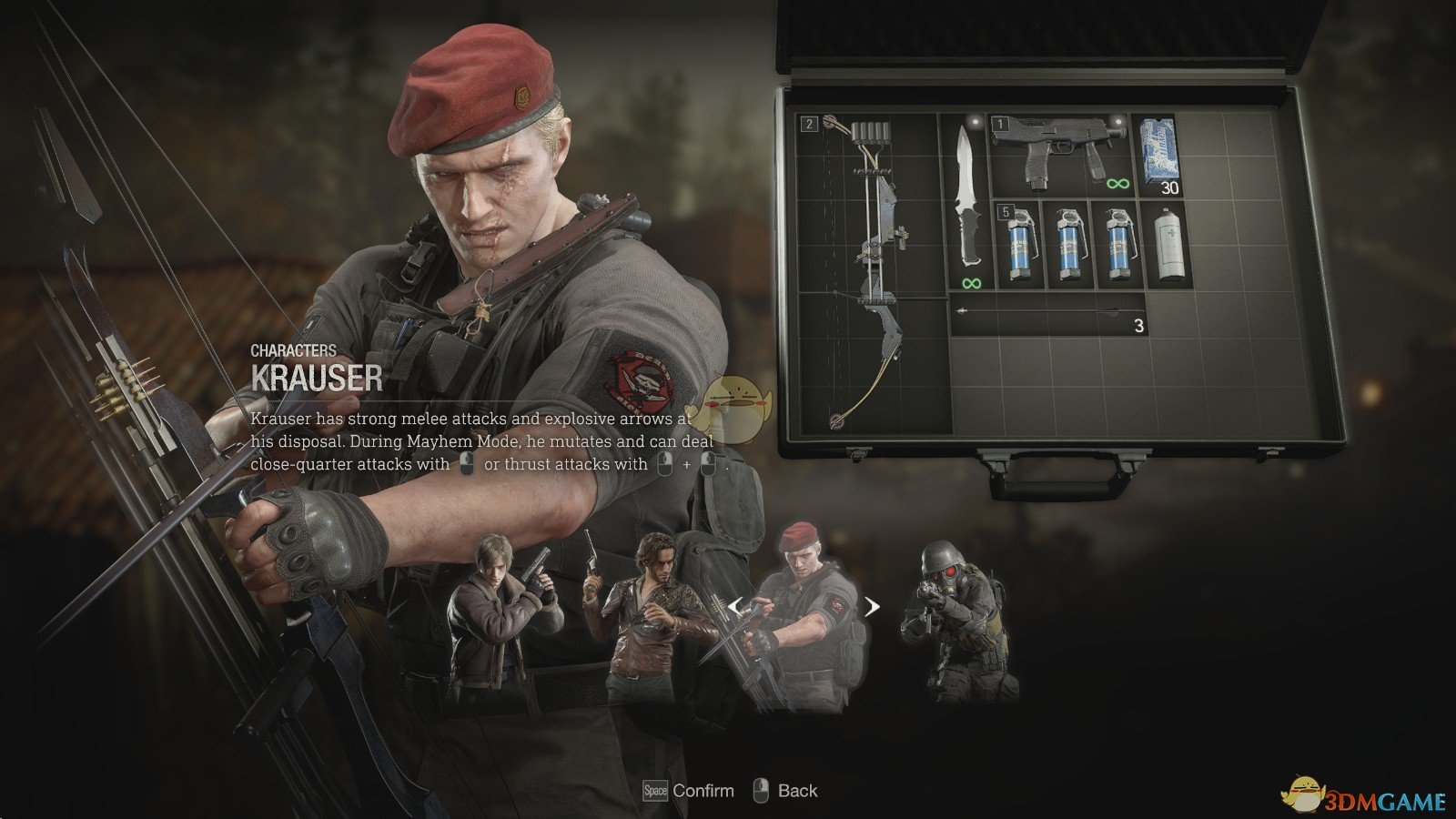 《生化危机4：重制版》佣兵模式所有武器都变成无限MOD