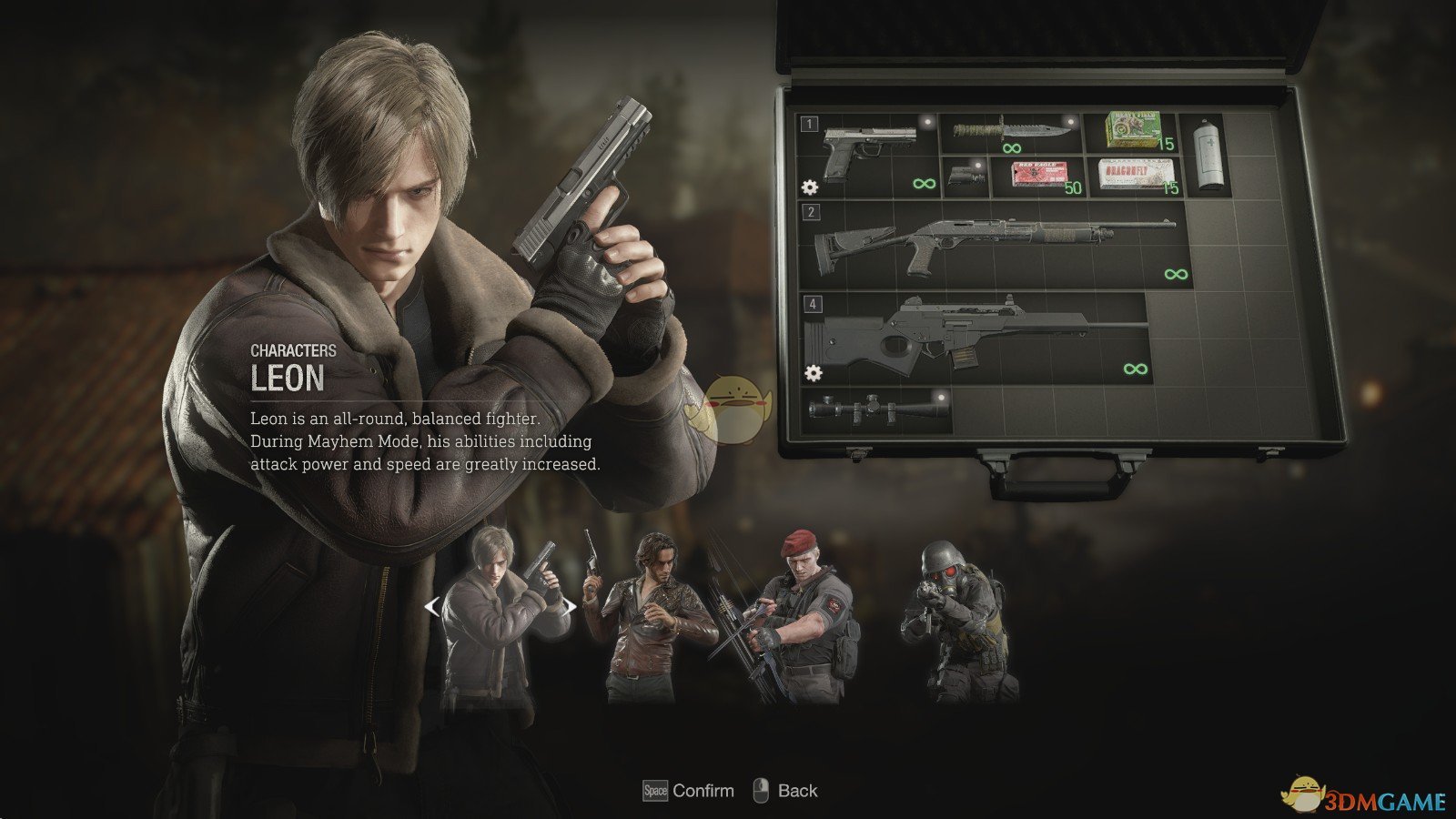 《生化危机4：重制版》佣兵模式所有武器都变成无限MOD