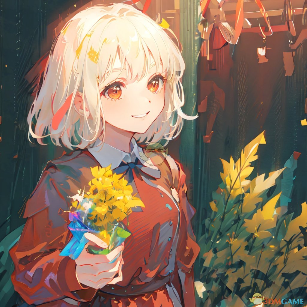 《Wallpaper Engine》千束-送花高清动态壁纸