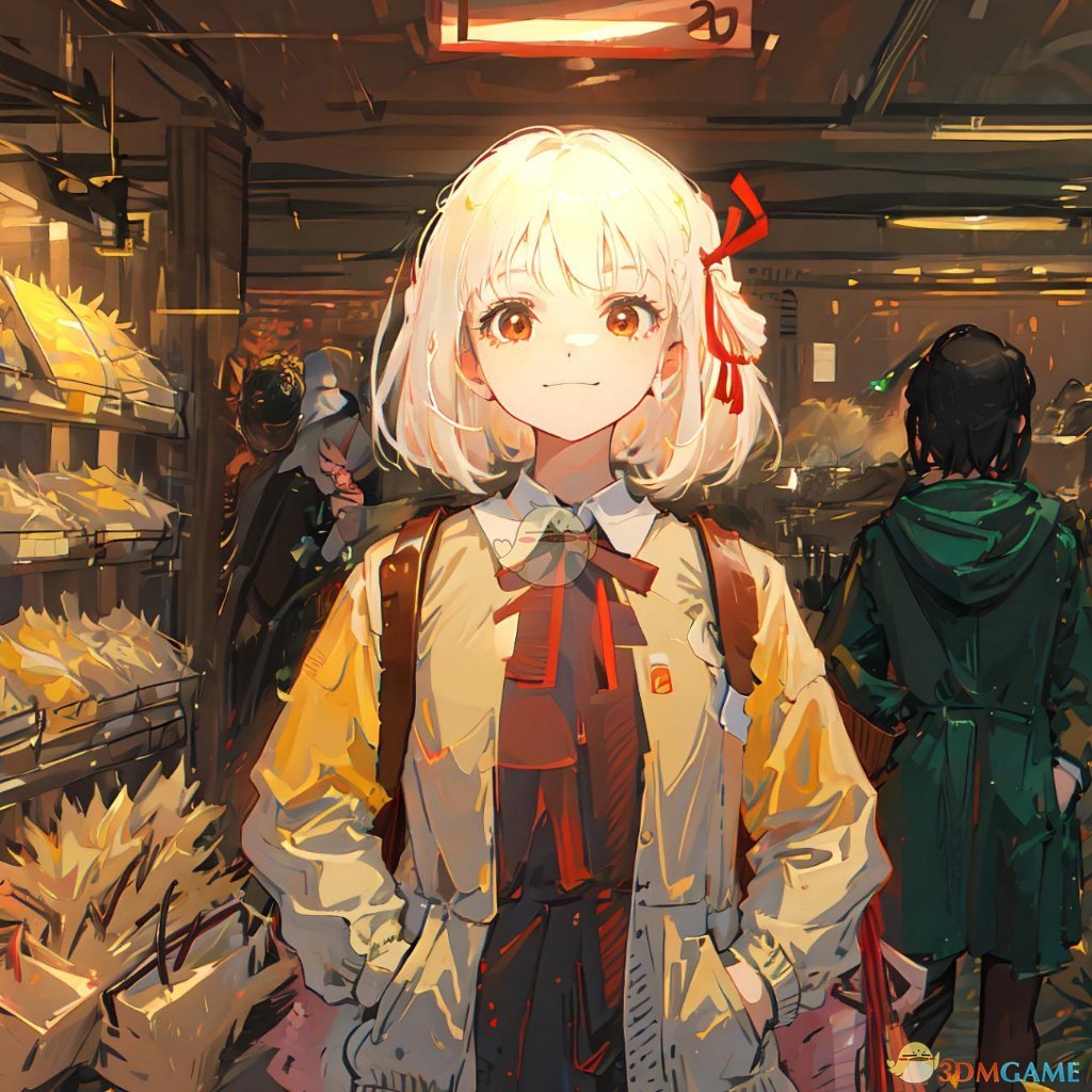 《Wallpaper Engine》穿黄衣服的千束高清动态壁纸