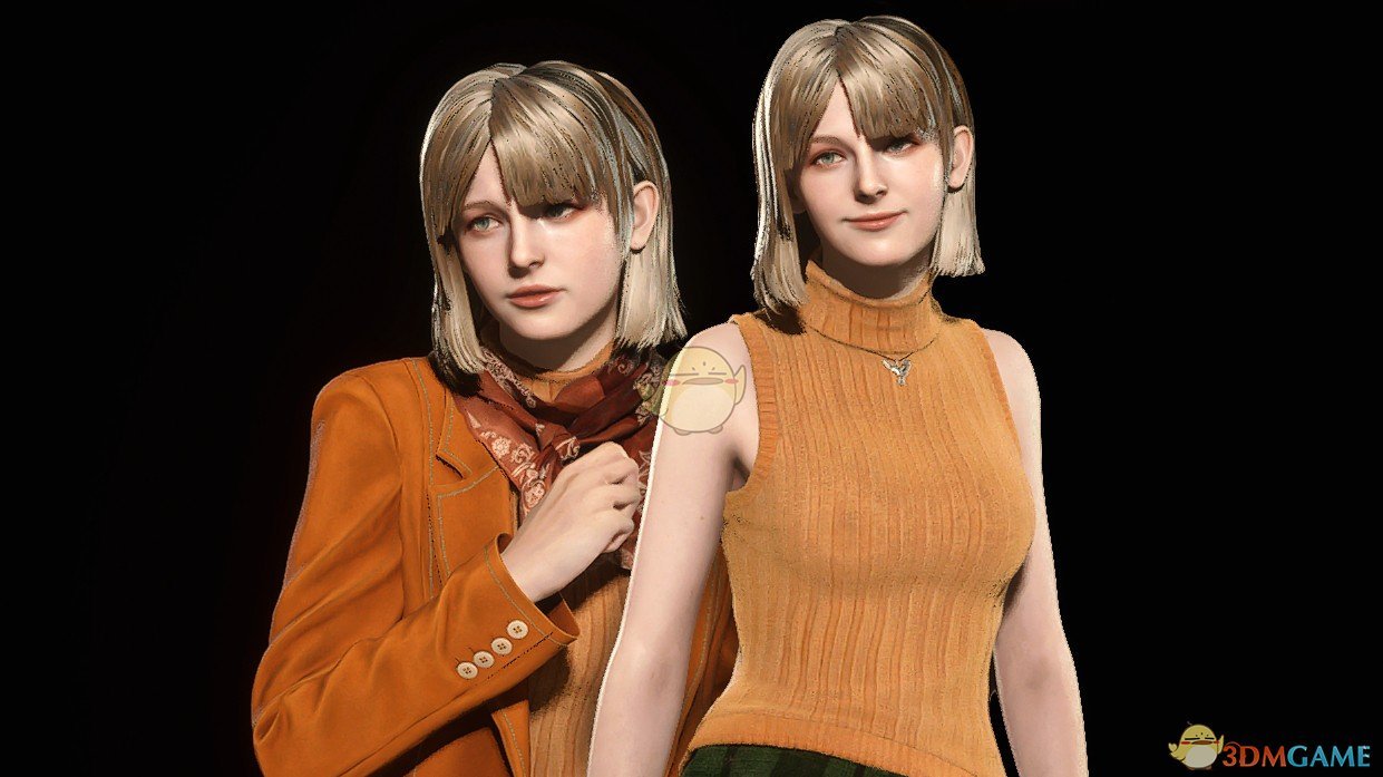 《生化危机4：重制版》阿什莉经典发型MOD