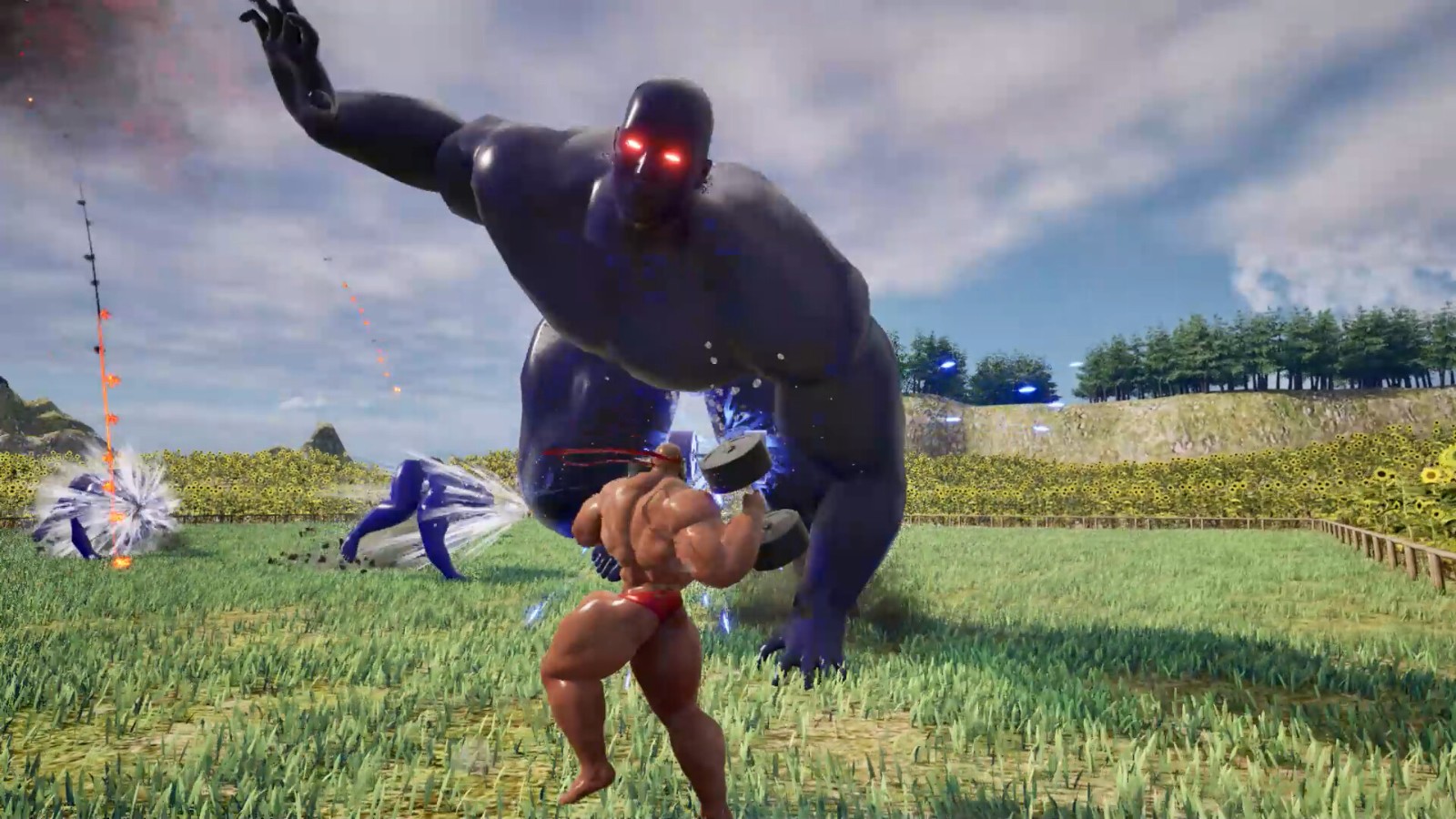 恶搞射击《肌肉巨人》上架Steam 爽快战斗 二次世界 第6张