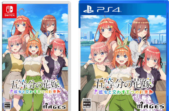 Switch/PS4《五等分的购开花嫁》预购开启 9月7日发售