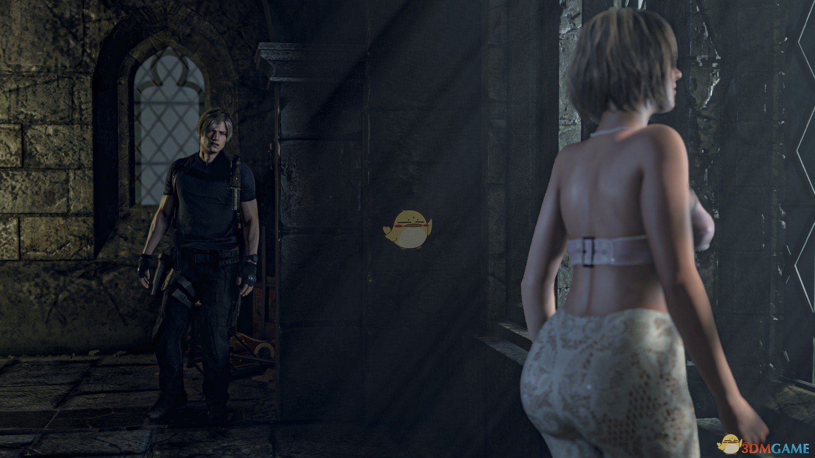 《生化危机4：重制版》阿什莉蕾丝镂空服装外观MOD